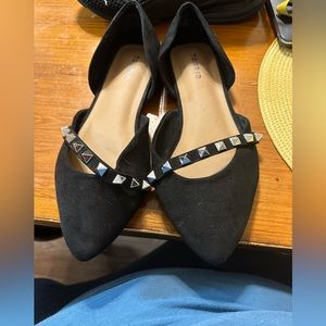 Torrid black flats size 11w